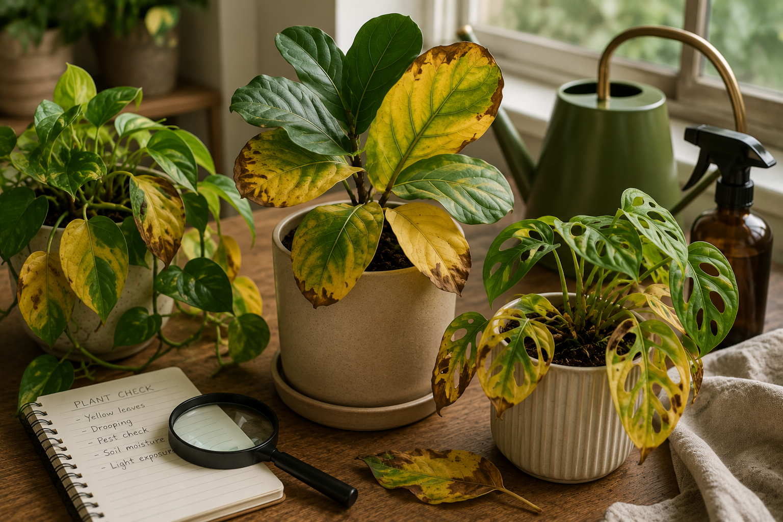 Common Plant Issues and How to Fix Them