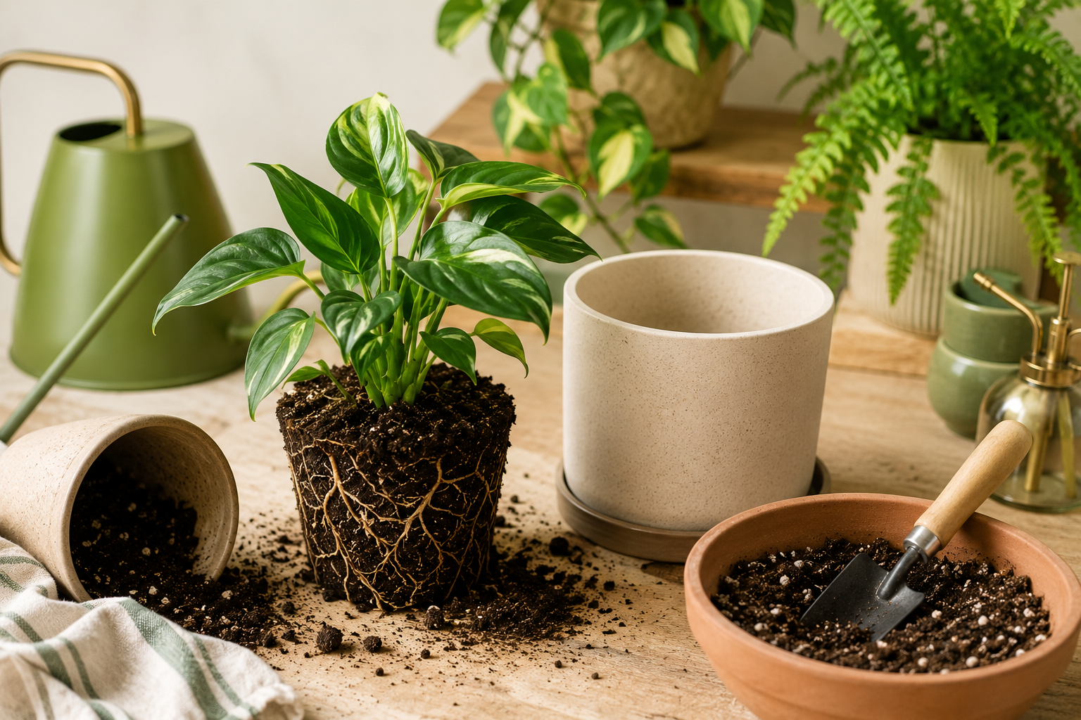 Repotting Guide: When, Why, and How to Repot Houseplants